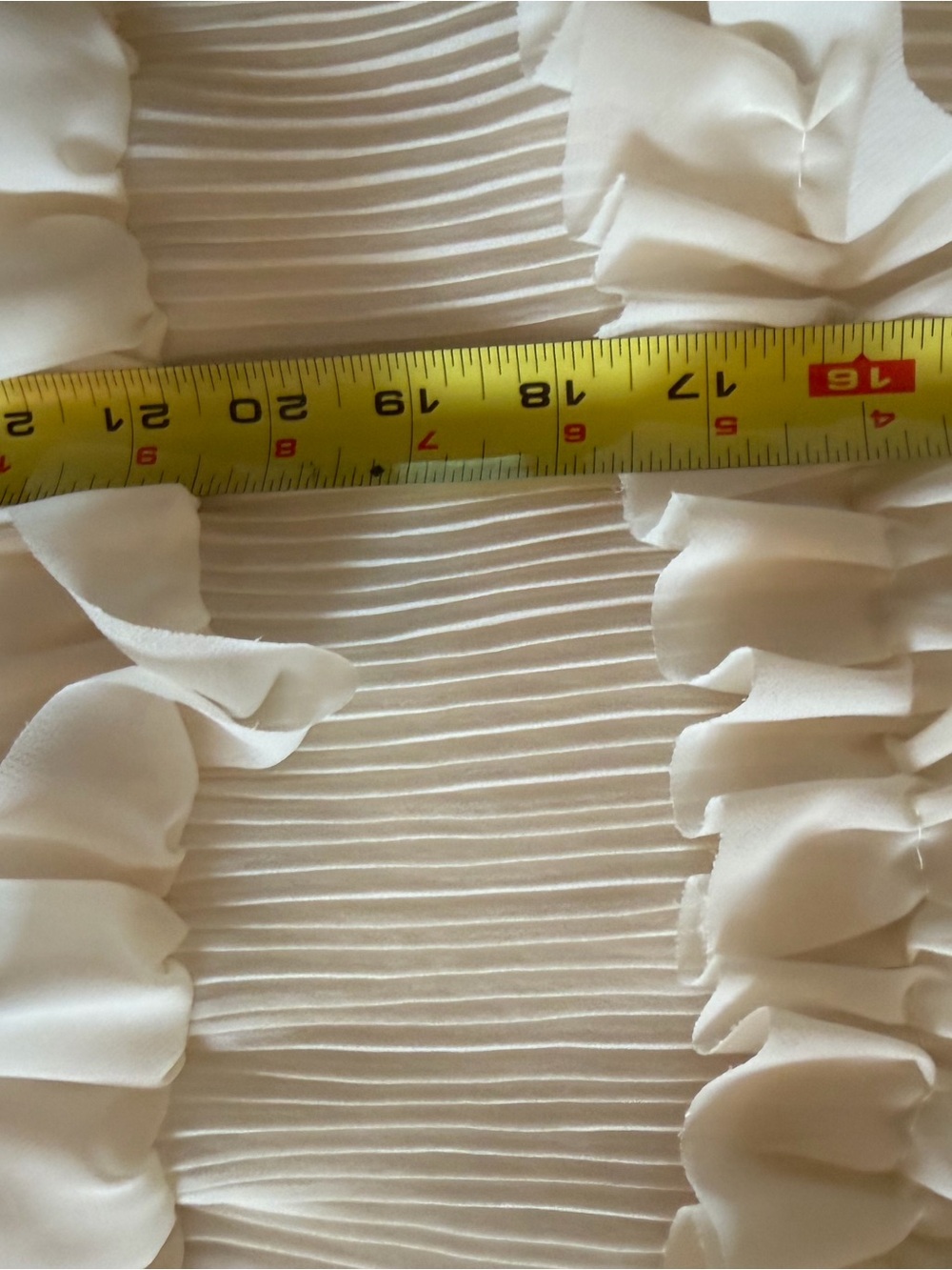 POL Cream Ruffle Knit Camisole - Picture 6 of 7